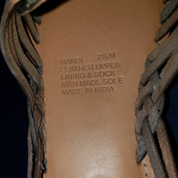 NWOT CL Chinese Laundry Nandi Beaded Hurraches!!!! - Picture 5 of 7